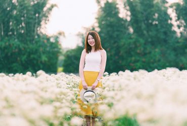 大溪韭菜花田｜秘境！九月雪限定 超級夢幻的「大溪韭菜花田」雖然有韭菜味(桃園一日遊)韭菜花期9月~10月初