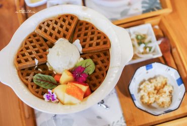 台南IG美食｜小覓秘麵食所：藍晒圖美食 是鬆餅還是咖哩？還有夢幻玫瑰牛肉翡翠麵(小覓秘麵食所價錢菜單)