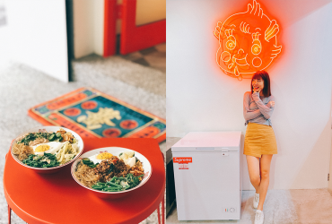 內湖站平價美食｜我還有點餓：顛覆傳統的可愛潮流便當店！IG打卡美食台北霓虹燈餐廳＠捷運文德站美食