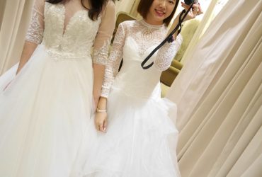 台北婚紗推薦｜閨蜜婚紗推薦：「艾莉緹恩手工婚紗 Elitiana」預約私人空間的婚紗試穿@捷運雙連站 (JW wedding 婚紗攝影)